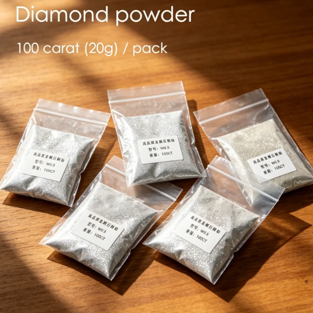 

20g/bag Diamond Micro Powder Abrasive Polishing Powder for Metal Mold Ceramic Crystal Jade Grinding Mirror Polishing