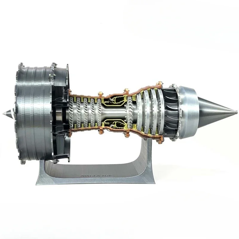 Aviation turbofan engine model 46cm aircraft engine large ornament