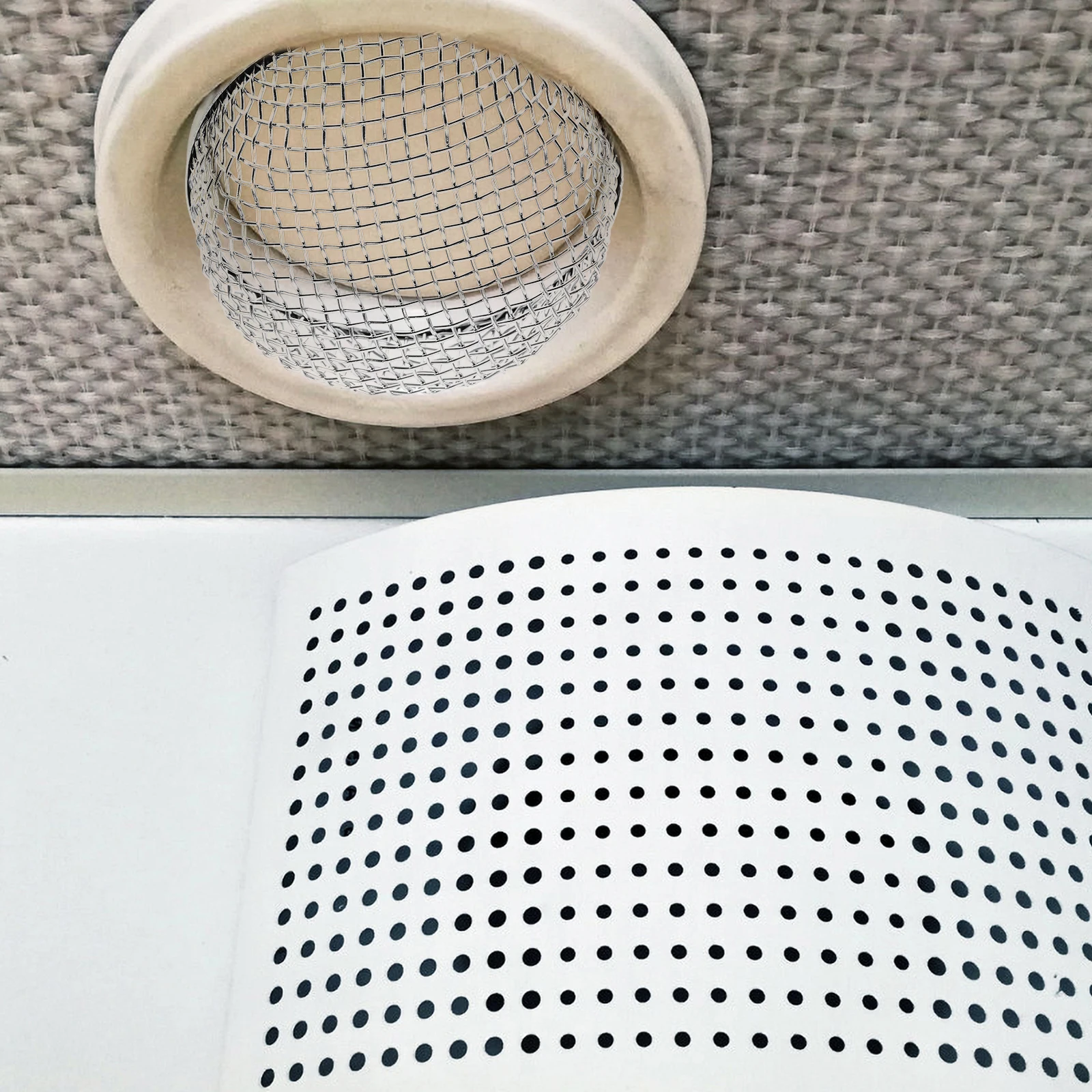 

2 Pcs Vent Covers Insect Net Camper Roof Rv Vent Covers For Inside Camper Screen Water Heater Refrigerator Replacement Mesh