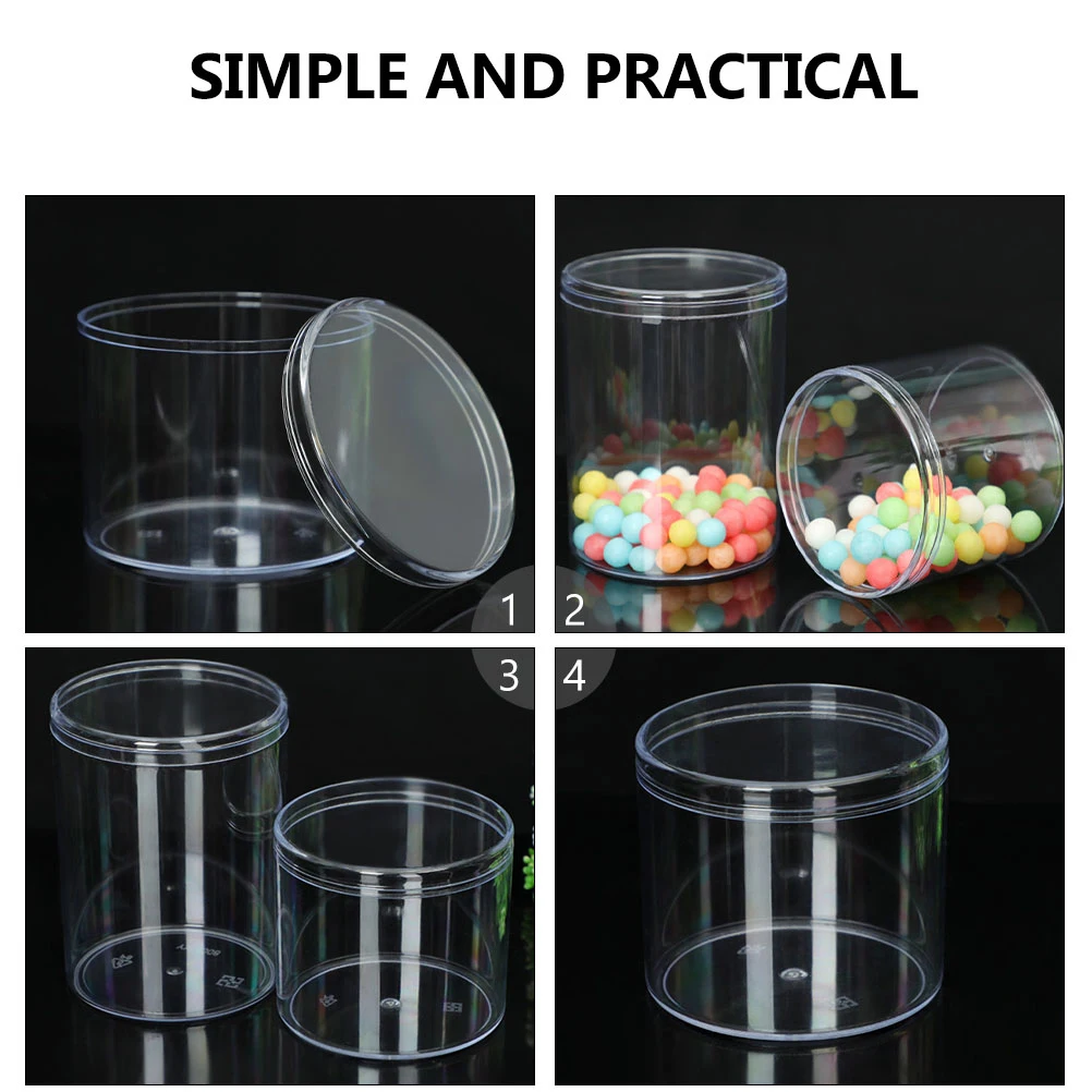

Sealed Can Packaging Box Packing Boxes Candy Storage Containers White Acrylic Cake