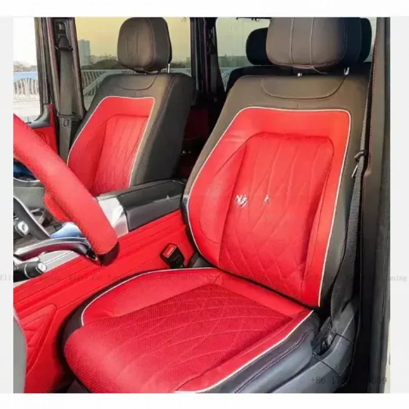 2025 Newest Factory Color Customization Car Seat Cover Is Supported Upgraded for W463 G500 G800 G900 G63 G500
