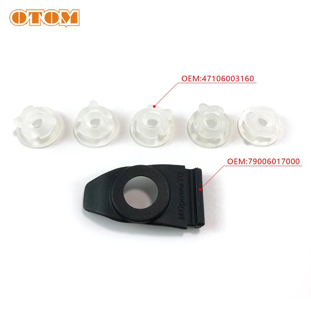 OTOM Off-raod Motorcycle Air Filter Housing Fixing Bracket Base Buckle Clamp Rubber Pad For KTM HUSQVARNA Quick Connector Clutch