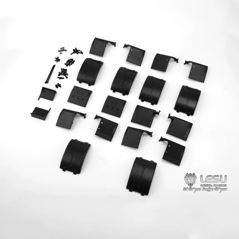 

LESU 1/14 Tamiya tractor truck model toy modified accessories two-axis three-axis fender S-1237