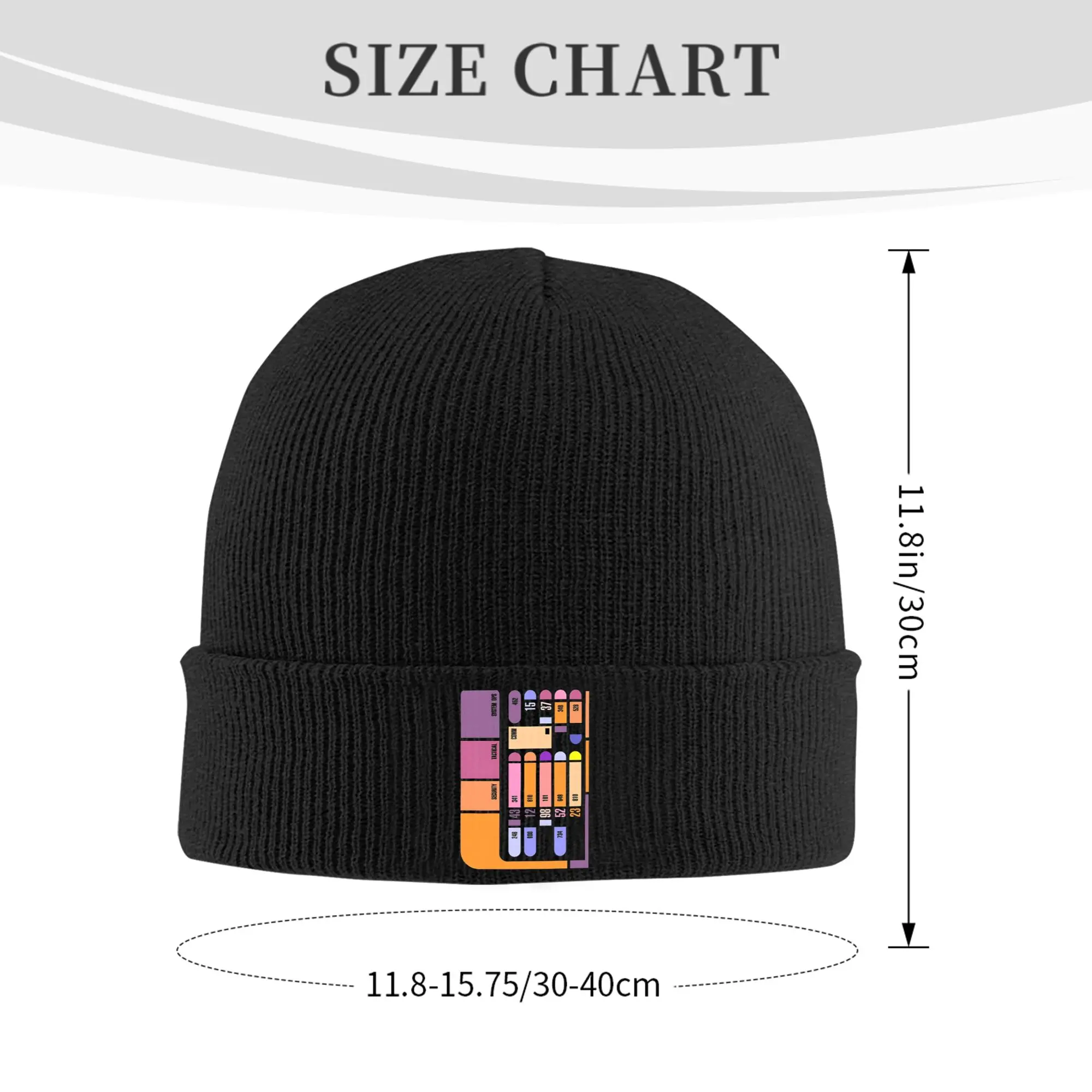 Stars Treks Computer Panel Hat Autumn Winter Beanies Warm Movie Cap Female Male Acrylic Knitted Caps