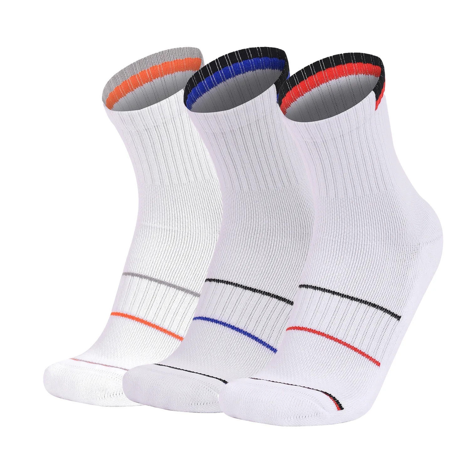 Badminton Socks Towel Sole Anti-wear Table Tennis Socks Thickened Sweat Absorbent Anti-slip Wool Ring Anti-odor Socks