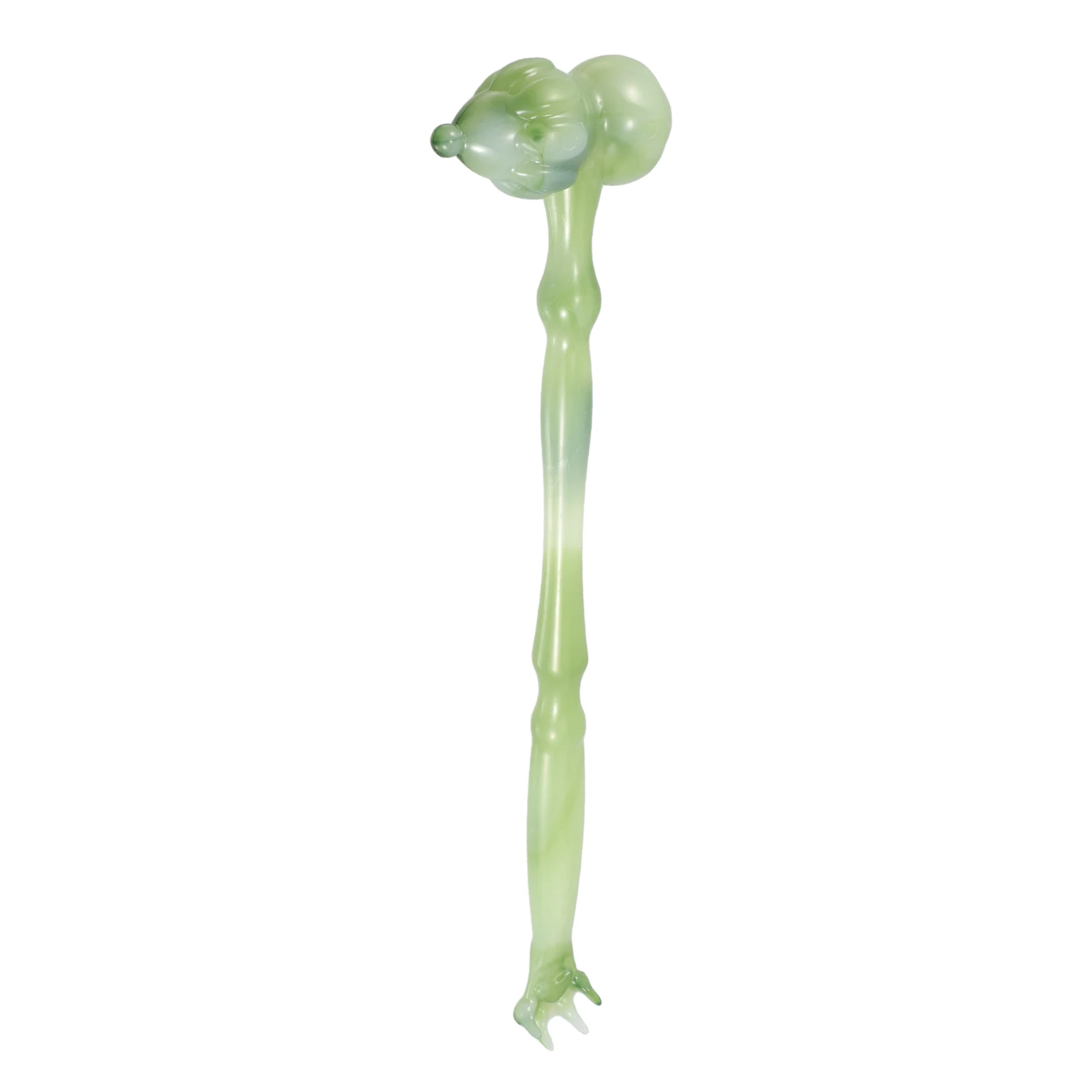 

Gourd Massager Handheld Back Hammer for Tapping Shoulders Neck Legs Body Fatigue Relief Resin Massage Tool Household Manual