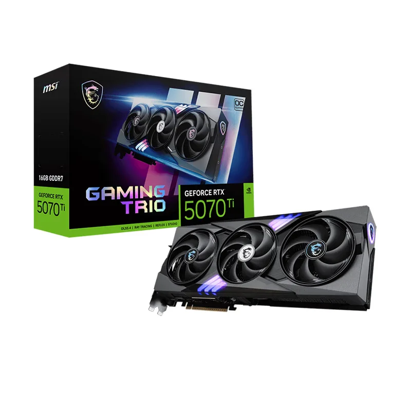 GPU da gioco RTX 5070 Ti 16G GAMING TRIO OC PLUS