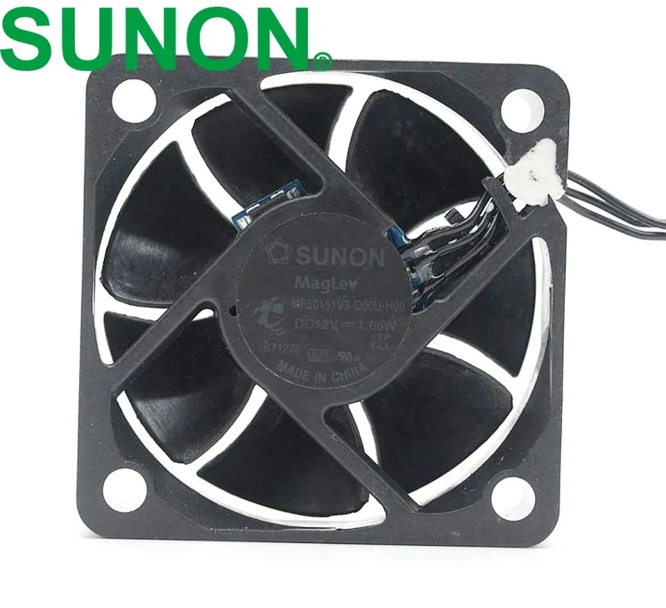 1pcs MF50151V3-Q00U-H99 Super Silent 5015  50mm 50*50*15mm Cooling Fan 12V 1.66W for sunon