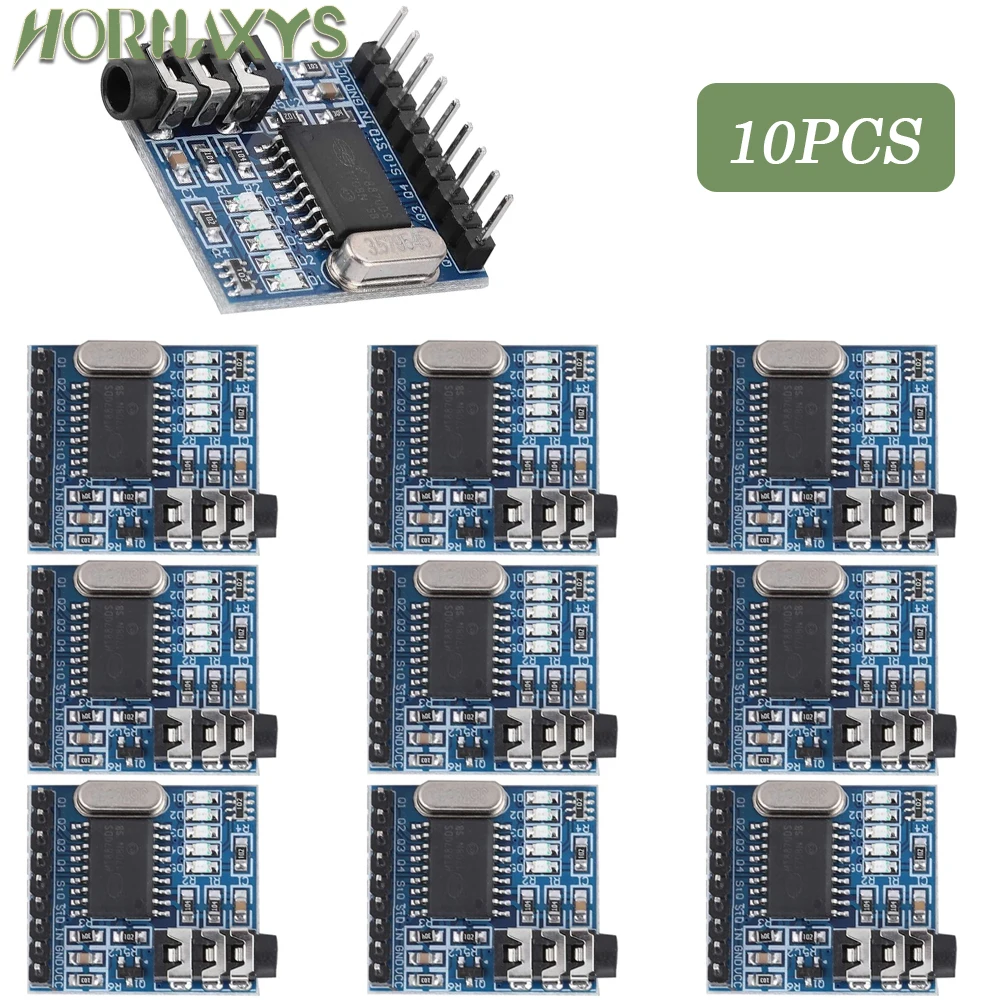 1-10pcs diymore MT8870 DTMF Audio Voice Decoder Module LED Indicators