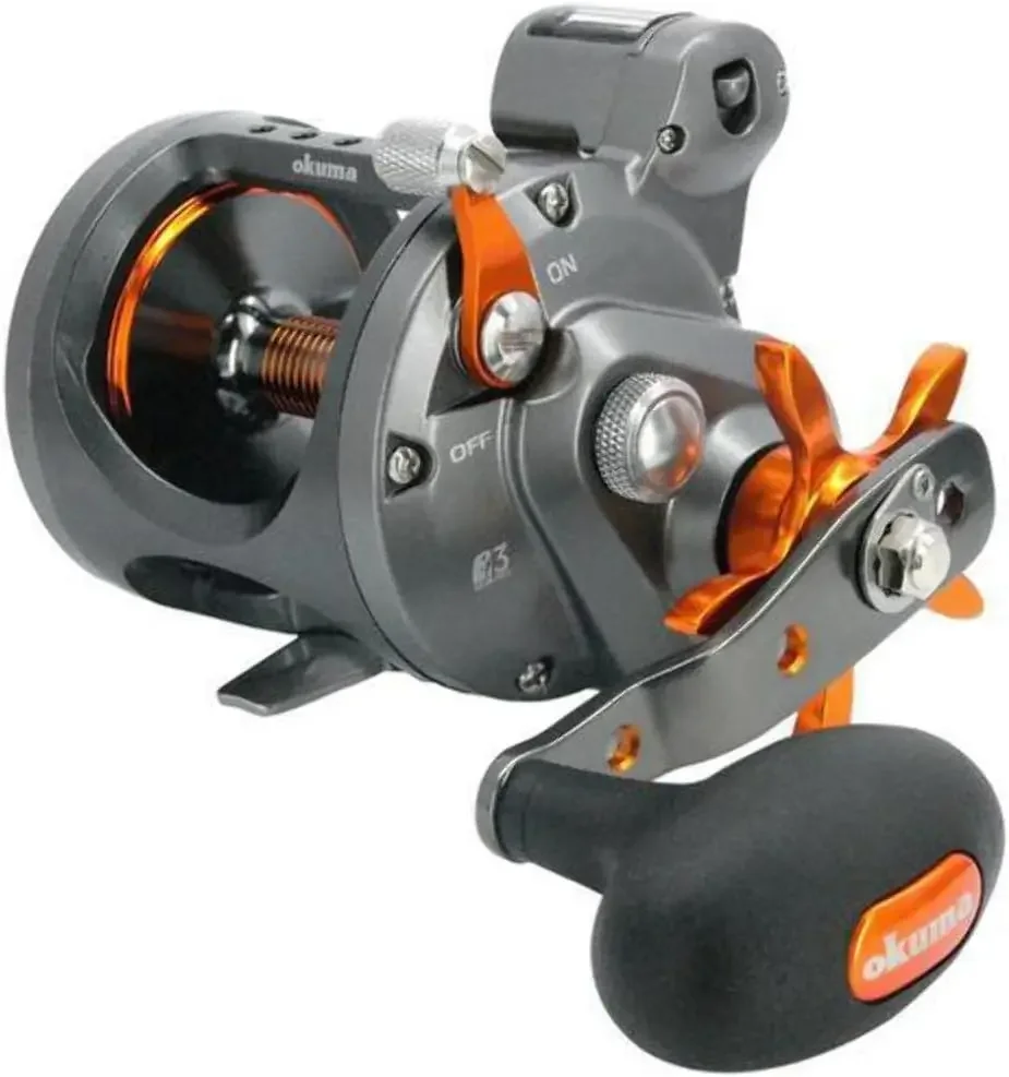 Okuma Cold Water Linecounter Trolling Reel