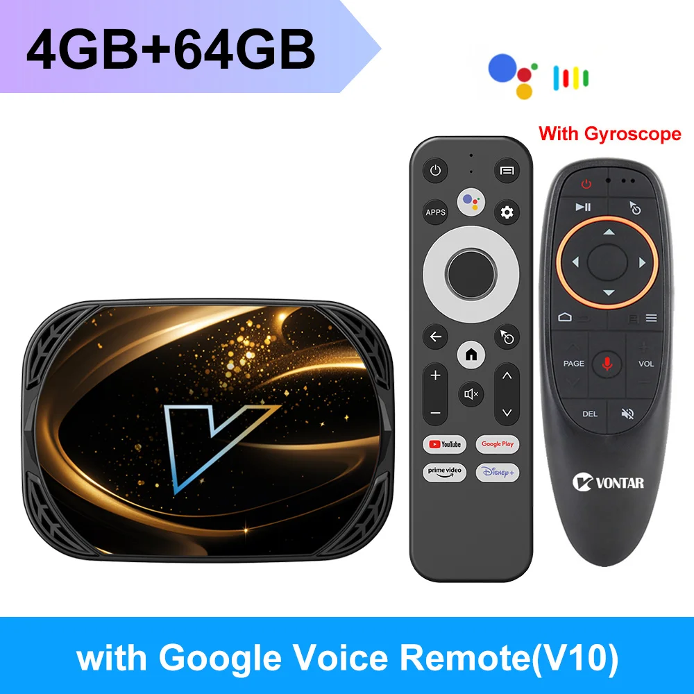 VONTAR X5 Android 14 TV Box Amlogic S905A (S905X5M) 4GB 128GB 32GB 64GB 1000M WiFi6 4K AV1 Google Play Media Player Set Top Box image 3