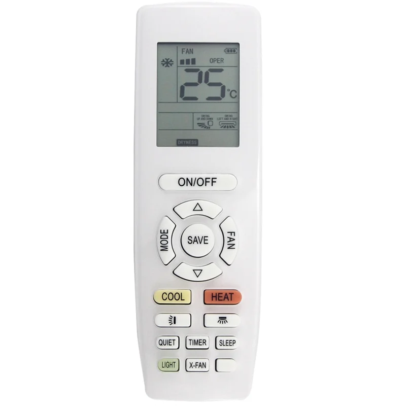 AA08-For Gree TOSOT YAPOF15 A/C Replacement Remote Control For YAPOF15 Air Conditioner Unit
