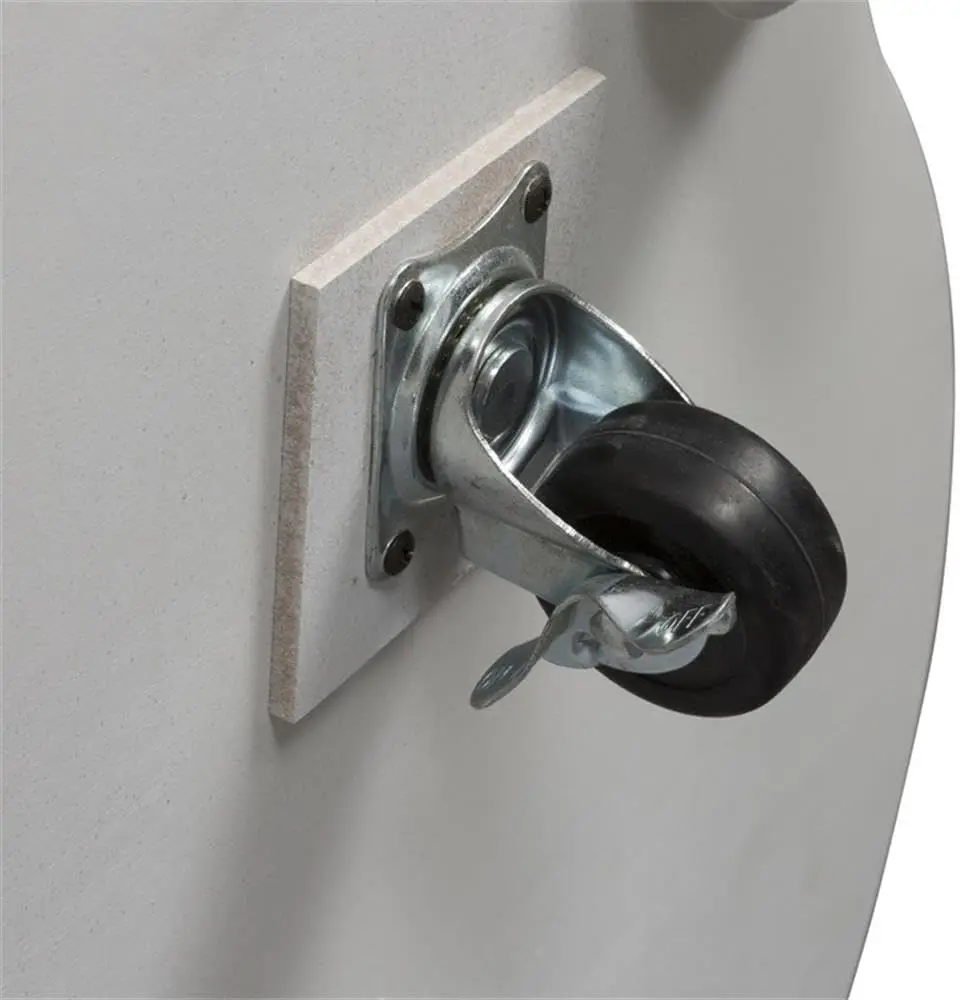 Runder Cocktailtisch, B38 x T38 x H20, Weiß