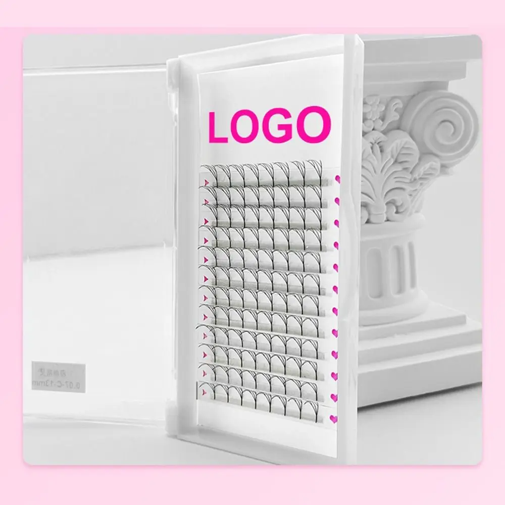 12줄 클러스터 속눈썹 키트 코믹 스파이어 싱글 클러스터 인조 속눈썹 C/D/CC 컬 밍크 속눈썹 연장 아이 메이크업 도구