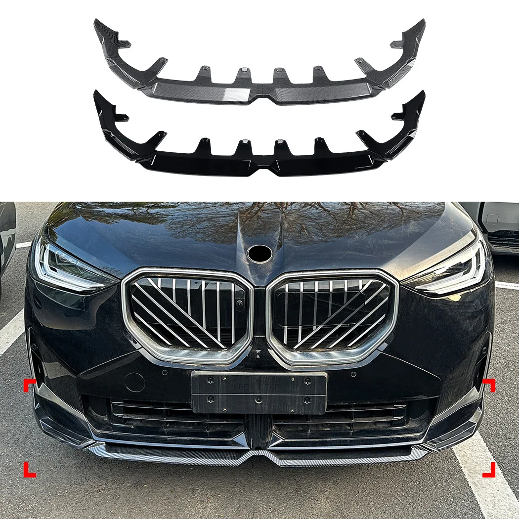 

Applicable to BMW X3 G45 2025+ MP front bar front lip front shovel spoiler exterior modification Bumper Reinforcement Decoration