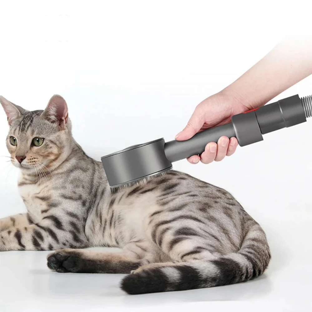 Pet Brush And Hose for Dyson V8 V10 V11 V15 Vacuum Cleaner Pet Hair Remover Pet Hair Brush Dog Cat Household Parts