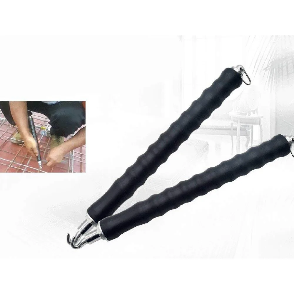 Wire Twisting Tool Automatic Wire-tie Steel Connector Hook For Wires And Rebar Ties Metal Construction With Soft Grip Handle