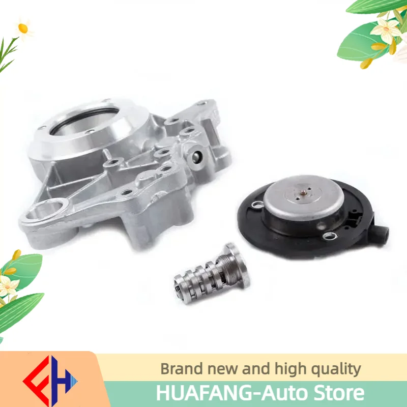 EA888 MK2 1.8T 2.0T Timing Control Solenoid Valve Camshaft Bracket Bridge & Adjuster Magnet For A4 A5 Q3 TT Passat CC 06H103144F