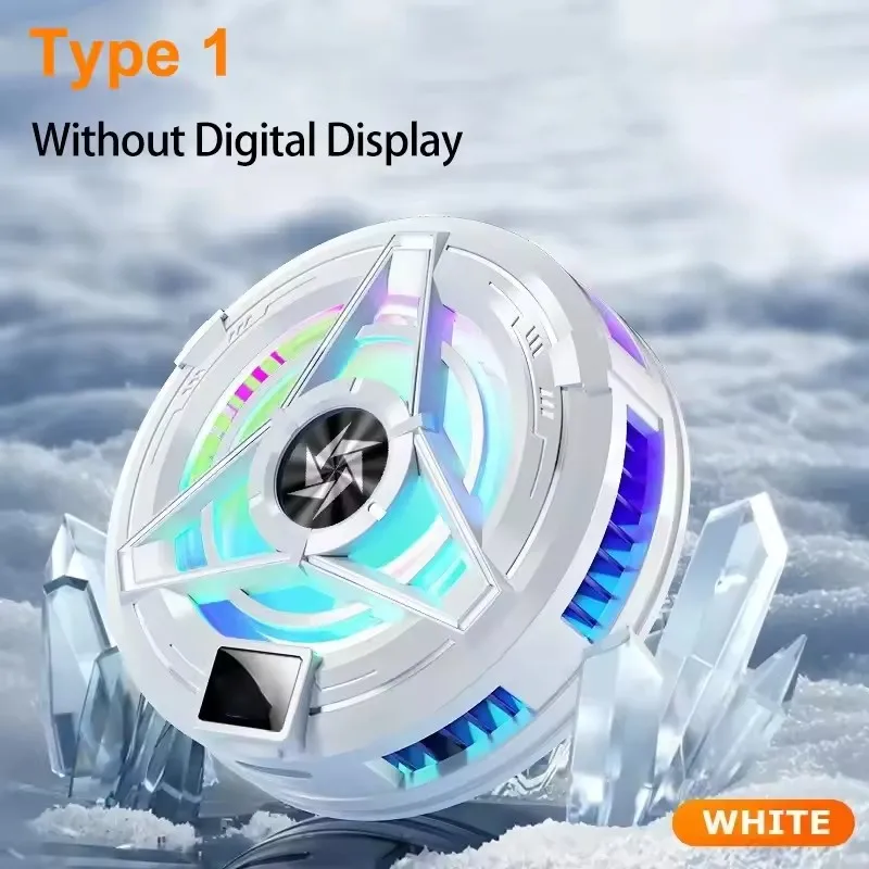 

ZLRLMHY SL17 Magnetic Phone Cooler, Gaming Semiconductor Fast Phone Cooling Back Clip Suitable for Mobile Phones and Tablets