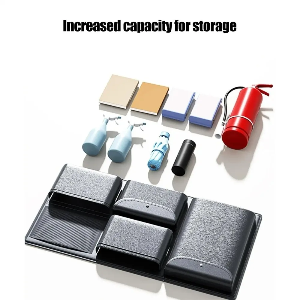

Large Capacity Car Backseat Trunk Organizer Multi-pocket Hanging Car Trunk Storage Bag PU Leather Car Seat Back Storage Rack