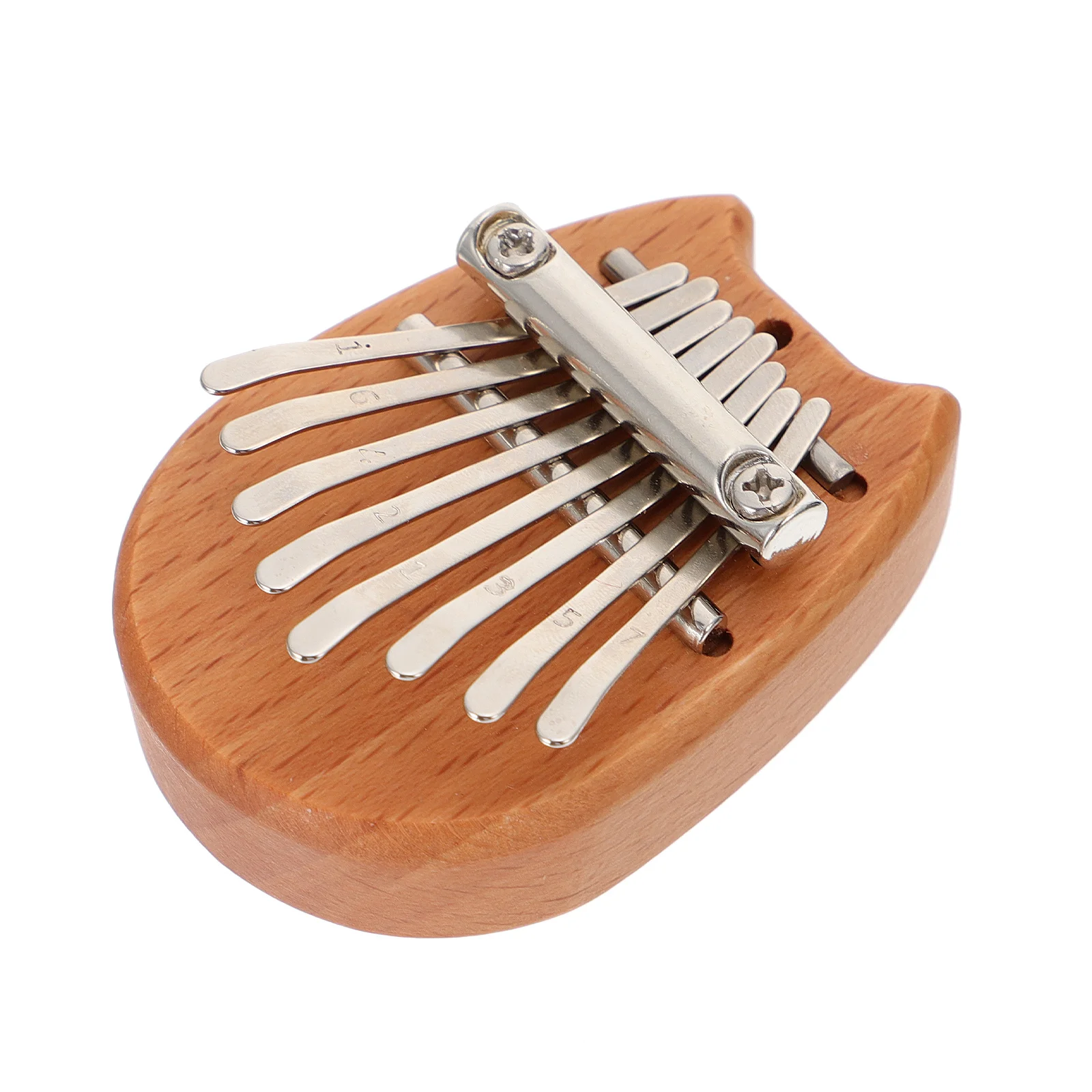 

Wooden Kalimba 8 Keys Thumb Piano Mini Musical Instrument Portable Finger Piano for Beginners Compact and Lightweight