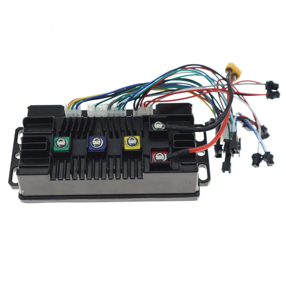 

72V 60A Electric Bike Brushless Controller 4320W DC Motor Controller with Instrument for Two-wheeler Electric Bike E-Scooter