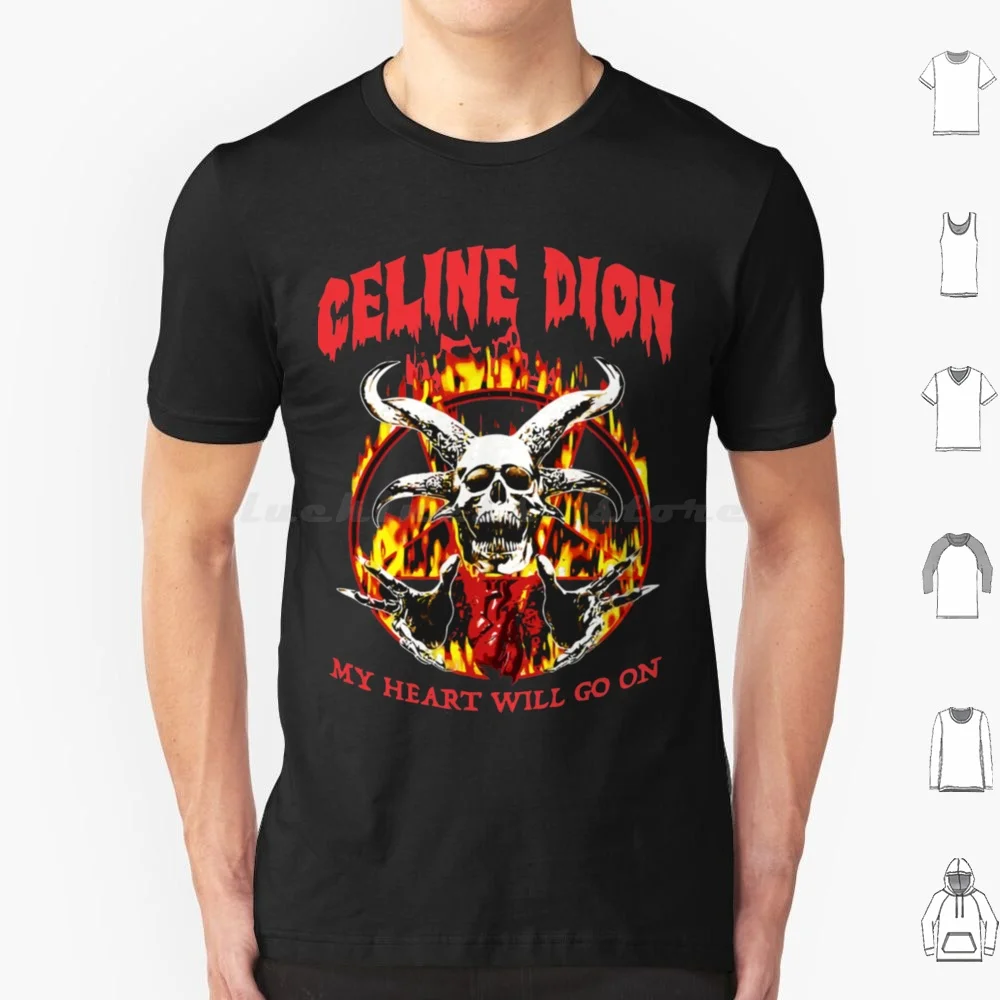 Best Seller My Heart Will Go On Metal Dion Merchandise Essential T Shirt Cotton Men Women DIY Print Best Seller My