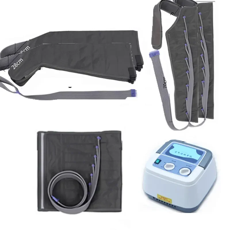 8 Airbag Pressotherapy Air Compression Leg Foot Massager Vibration Infrared Therapy Arm Waist Pneumatic Air Wave Pressure Machin