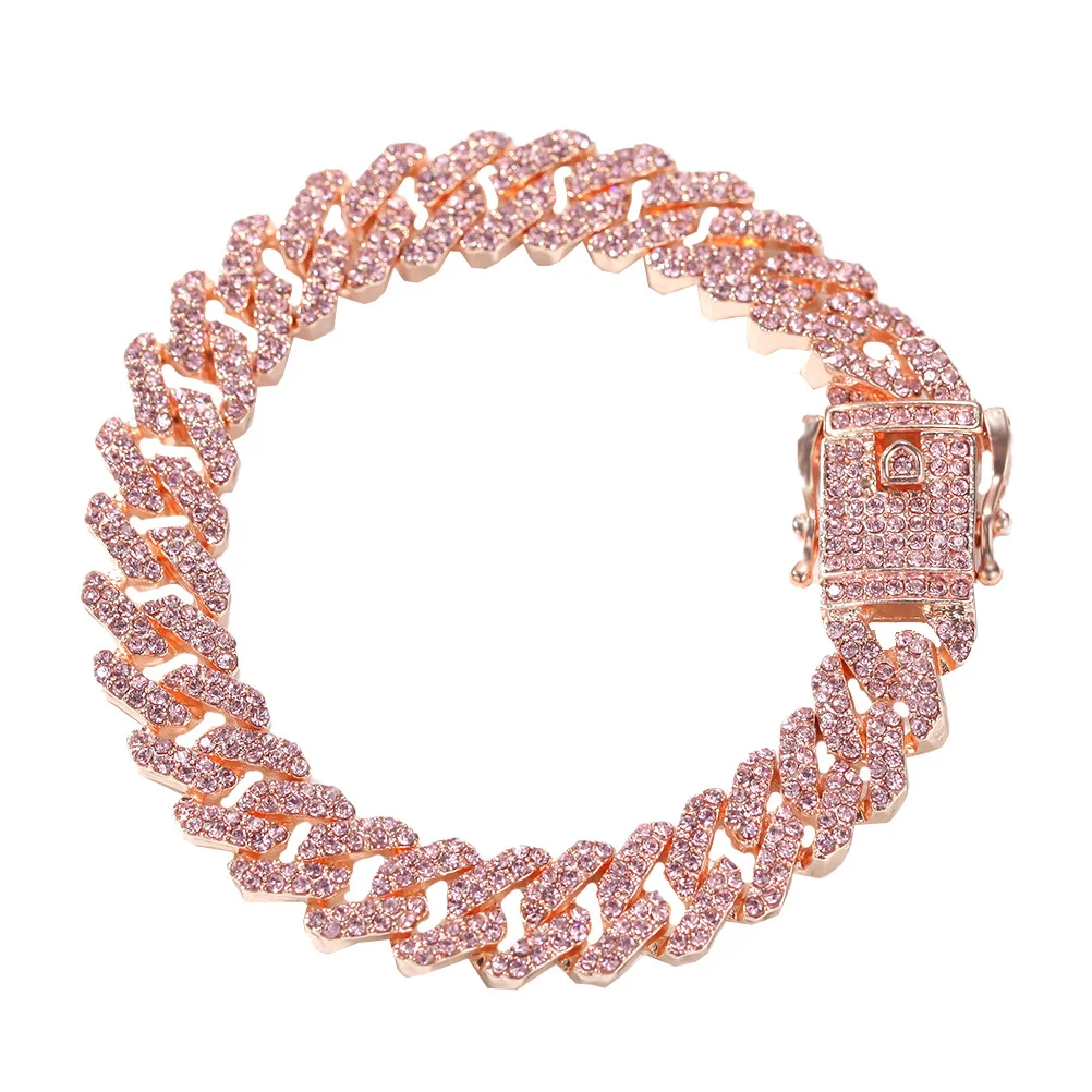 

1Pcs Cuba Chain Male Bracelet Durable Alloy Creative Wrist Rope Unique Fashionable Chic Armlet Daily Wearing Accessory