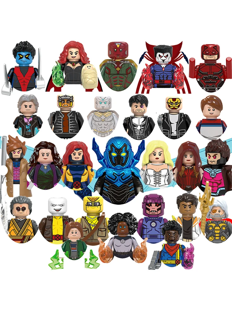 World Legends Spielzeug-Bausteine WM2155-WM2162 als Geschenke 767-774 Bauklötze Mini-Actionfiguren Spielzeug für Kinder