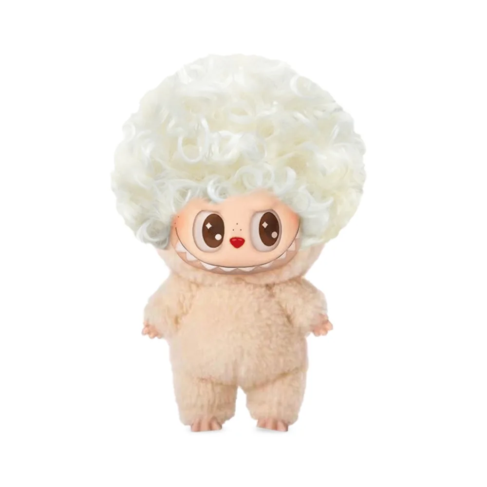 

15/17 см для куклы Лабу, парик, короткие волосы, мягкий шелковый головной убор, окружность головы, короткие волосы, разноцветные модные аксессуары для кукол