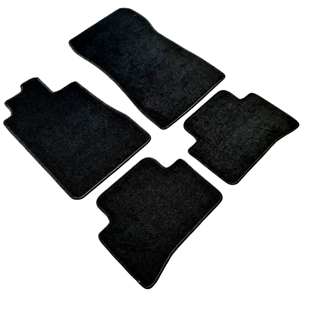 

Customized Car Floor Mats Velour For Mercedes CLK C208 1997 to 2002 Auto Liners Waterproof Black New AMG