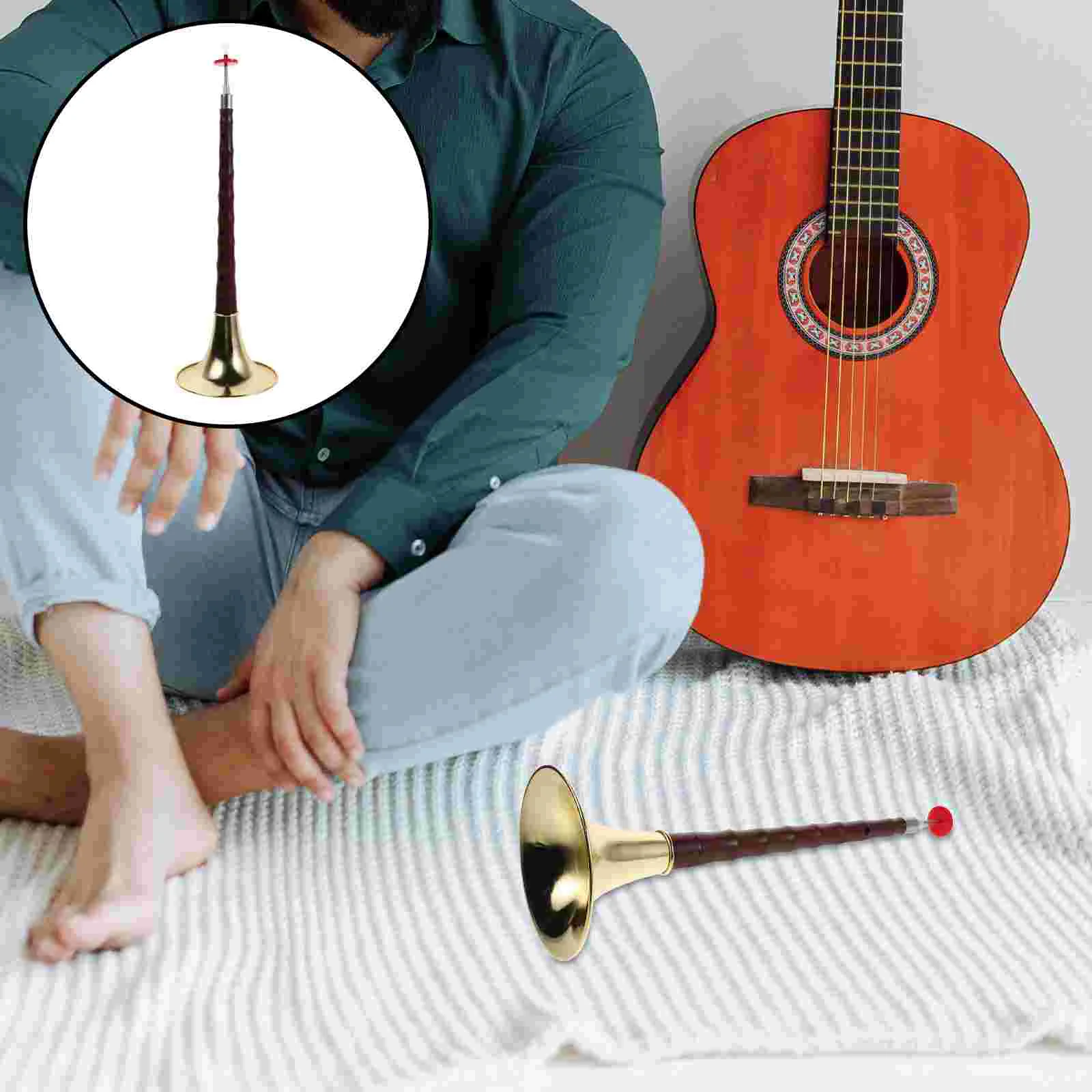 Resin Suona for Ensemble Playing Musical Instrument Craftsmanship Details Instruments