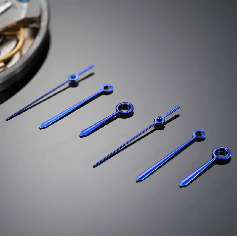 สําหรับ Cartier บอลลูนสีฟ้า 42 มม.นาฬิกามือ 2892/2824 การเคลื่อนไหวสีฟ้าผู้ชายและผู้หญิงดัดแปลงนาฬิกามือและนาทีอุปกรณ์เสริม