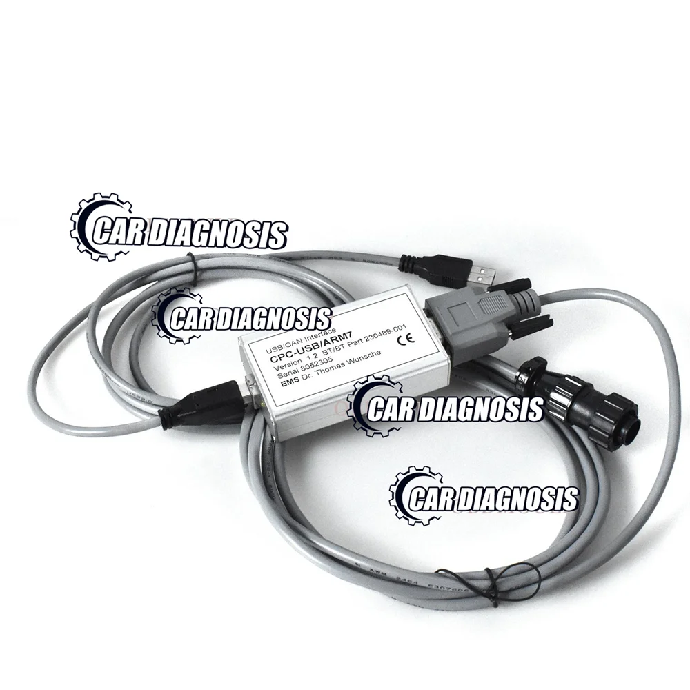For Toyota BT Forklift Canbox USB ARM7 diagnostic cable truck box diagnosis tool CAN Interface Can bus line TruckCom program