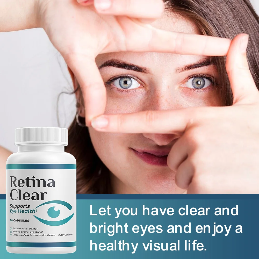 مكمل دعم الرؤية - تركيبة صحة العين مع اللوتين، زياكسانثين، كيرسيتين، الفيتامينات، زن، يدعم الوضوح البصري والتركيز