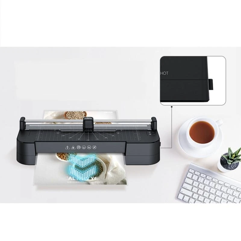 F68C Laminator Machine, 9-Inch Thermal Laminator, 4-in-1 Desktop Laminating