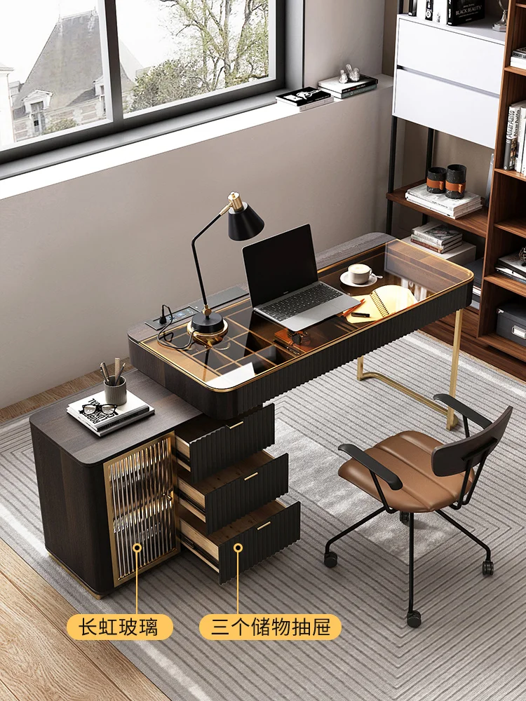 Desk chair computer desk bedroom desk simple corner home telescopic writing desk