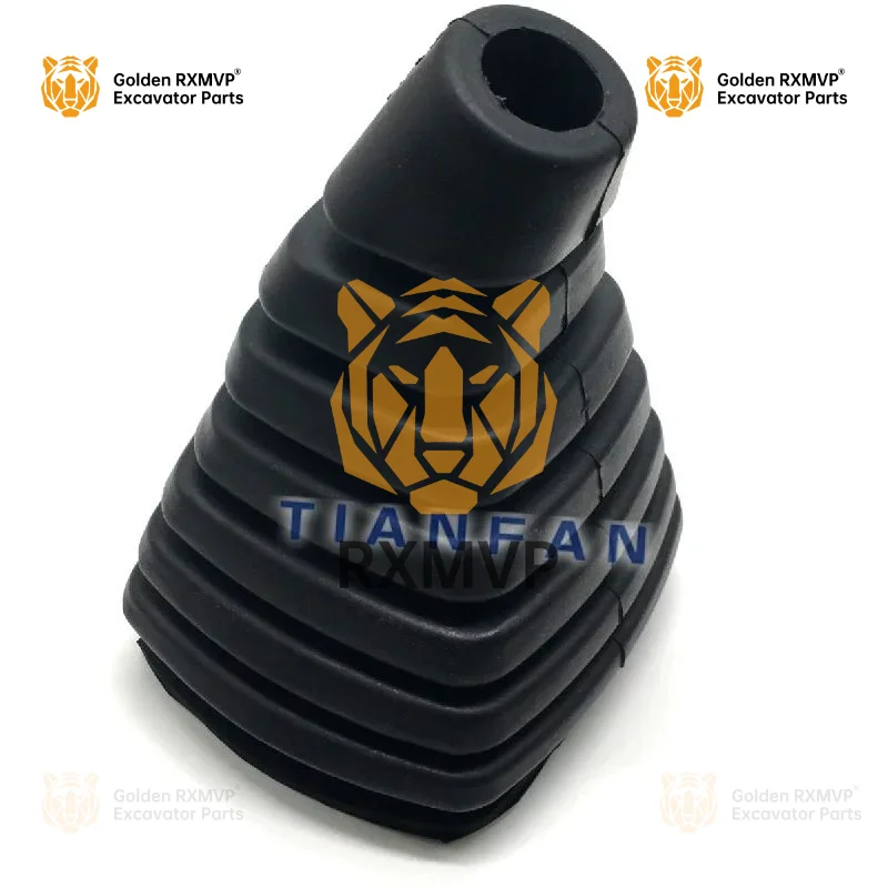 For Xinyuan Wheel Excavator Xy75w-8 Control Rod Handle Rubber Dust Cover Handshake Rubber Cover Excavator Accessories