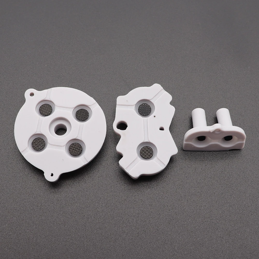 1ชุดยางปุ่ม A-B D-Pad สำหรับ Game Boy GBA ซิลิโคน Conductive เริ่มต้นเลือกปุ่มกด