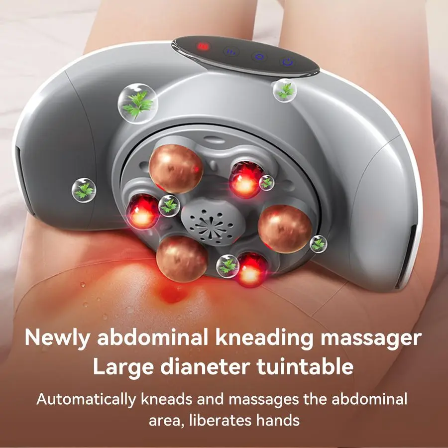 

Abdominal Cellulite Massager, Bian Stone Tummy Kneading Instrument for Flattening Belly, Alleviates Discomfort Caused by Problem