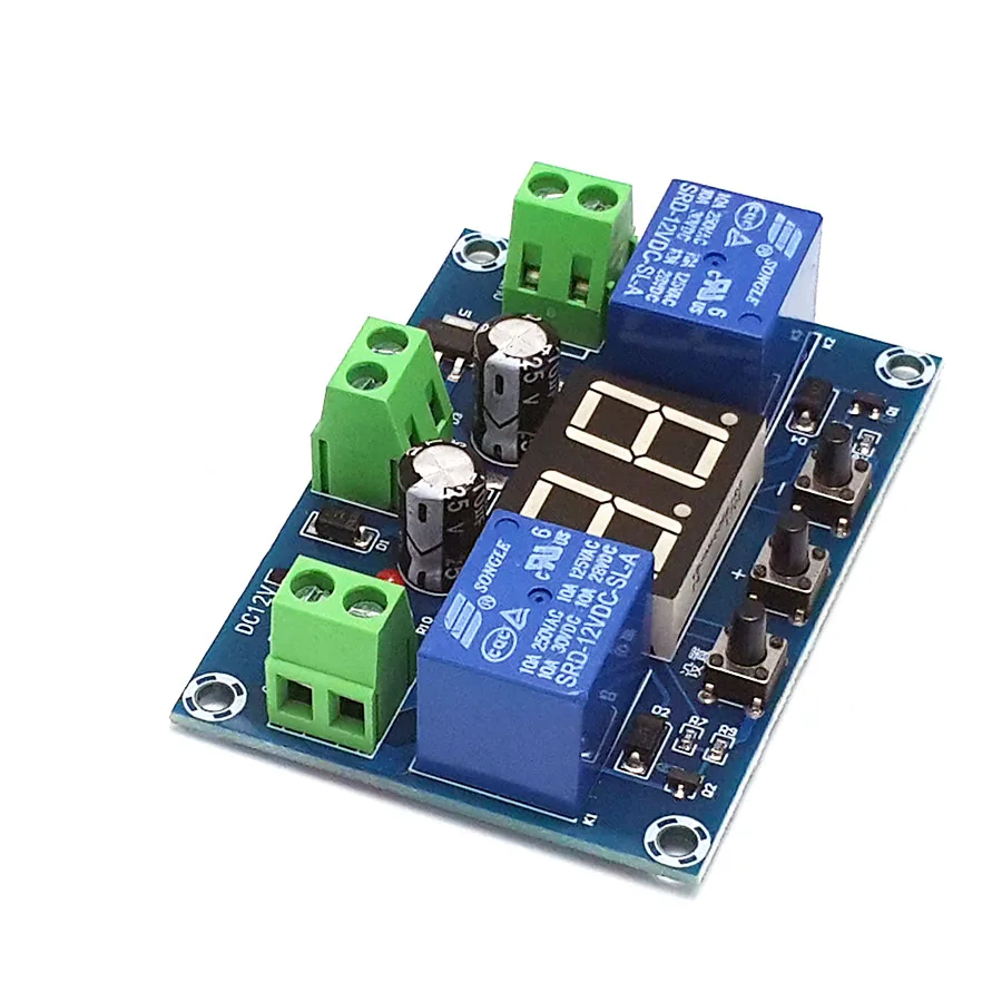 0-99s/minutes Integrated Interval Work Module Double Separate Output, 0-99s/min Circular Interval Work Module, 12V， 100-240V