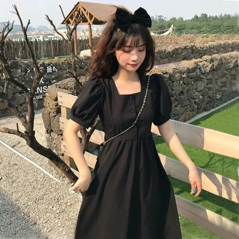 

Japanese academy summer sweet lovely dress suitable for outdoor outing dress girlfriend Harajuku retro Princess Dress 2022 new