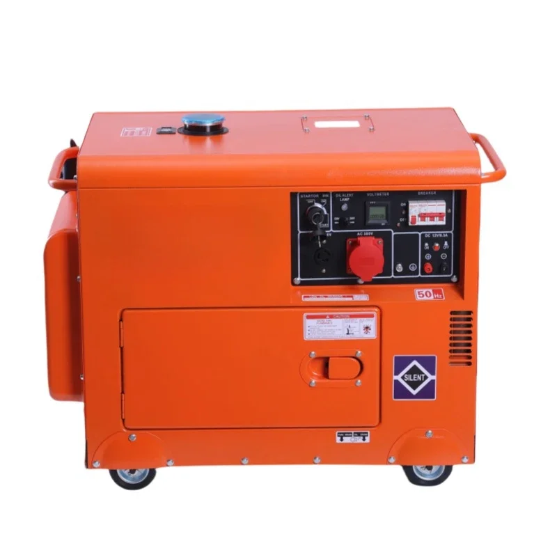 Premium 8kva 10KVA Silent Camping Diesel Power Inverter Soundproof Durable Power Back Up Generator