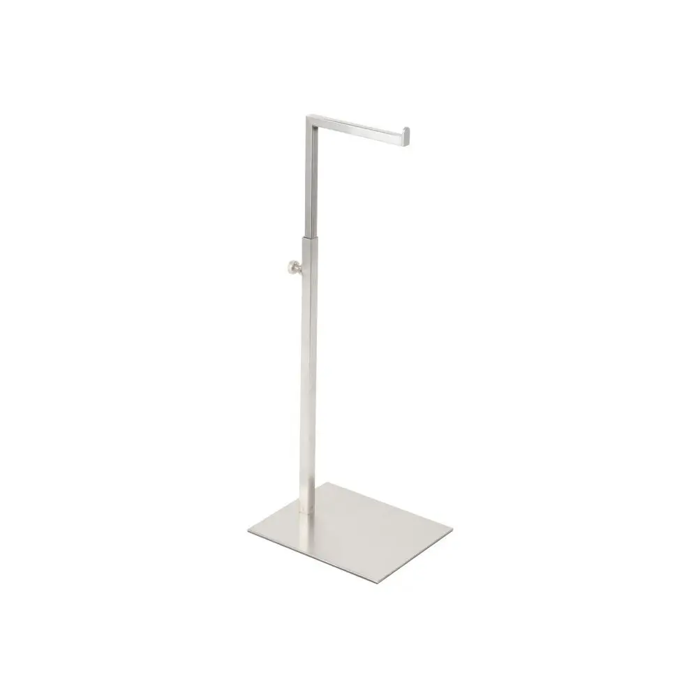 Durable Stainless Steel Bag Show Shelf Adjustable Polished Metal Display Risers Gold / Silver Wallet Holder Stand Women Bags