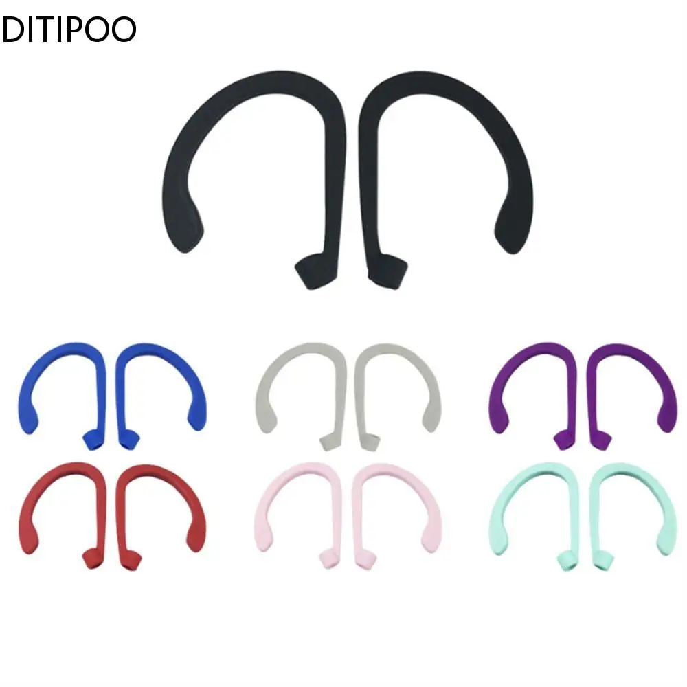 1Pair Sport Bluetooth Headset Earhook Wireless Headphone Mount Anti-lost Earphone Supplies Ear Hook Cap Earhooks Earphone Holder