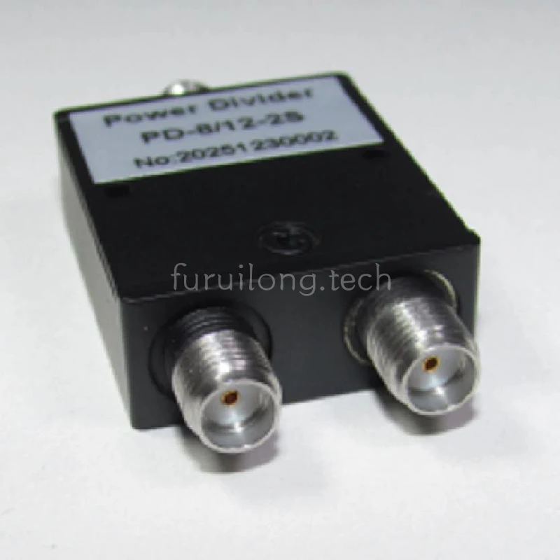 PD-8/12-2S 8-12GHz 20W X-band RF Microwave SMA 1 in 2 Outs 2-way Power Divider