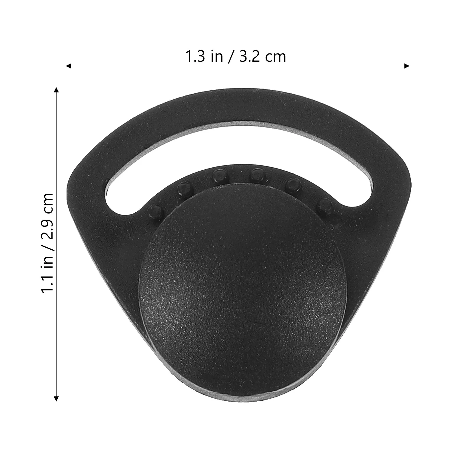 10 قطعة ABS حزام الذقن أبازيم استبدال حزام القبعة الصلبة إصلاح مشبك الأمان استبدال عدة البناء قبعة صلبة