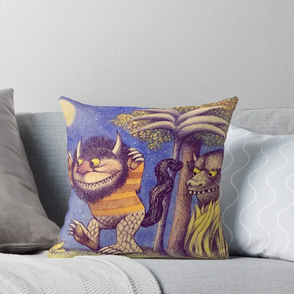 

Where the wild things are Rumpus Throw Pillow Cusions Cover Cushion Child christmas decorations 2025 pillow