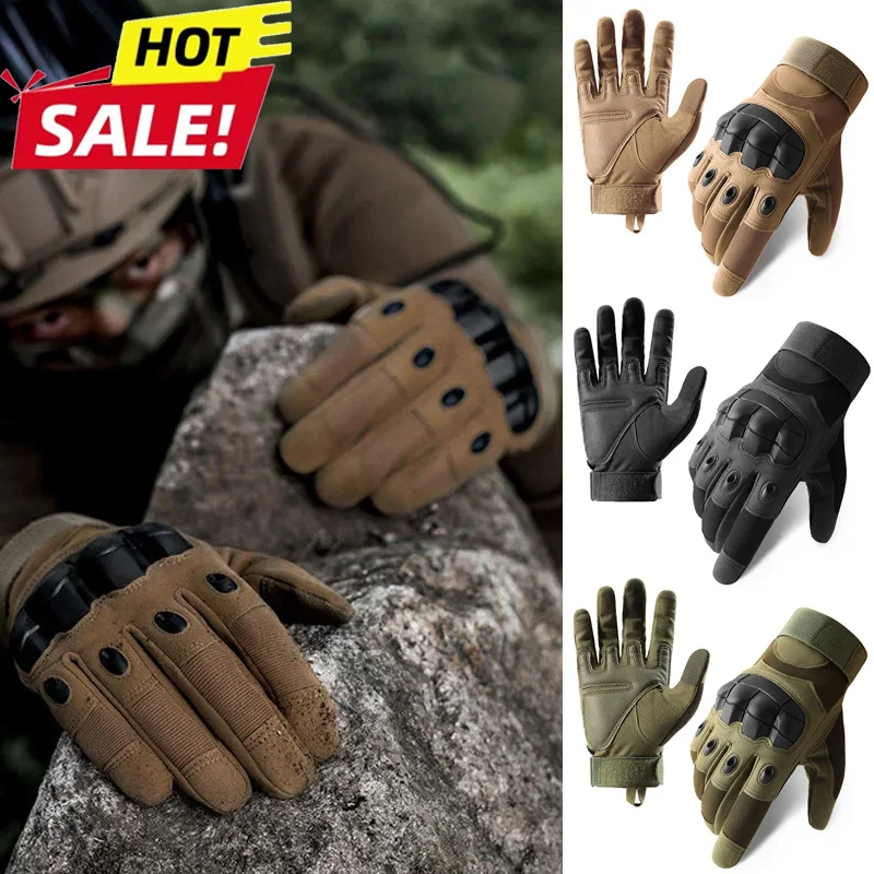 Portable Outdoor Sports Motorcycle Army Fan Gloves Outdoor Tactical Gloves Cycling Gloves Sport Training Non-slip Fitness Gloves